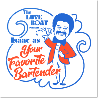 The Love Boat - Isaac as Your Favorite Bartender Posters and Art